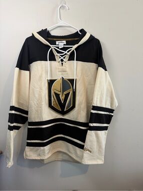 Las Vegas Golden Knights '47 Lacer Hoodie Mens Jersey Lace Up Sweatshirt Medium